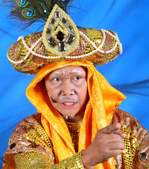 The King in 'Sinbad Batu Permata Dewa'