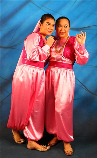 Female attendants in 'Sinbad: Batu Permata Dewa'